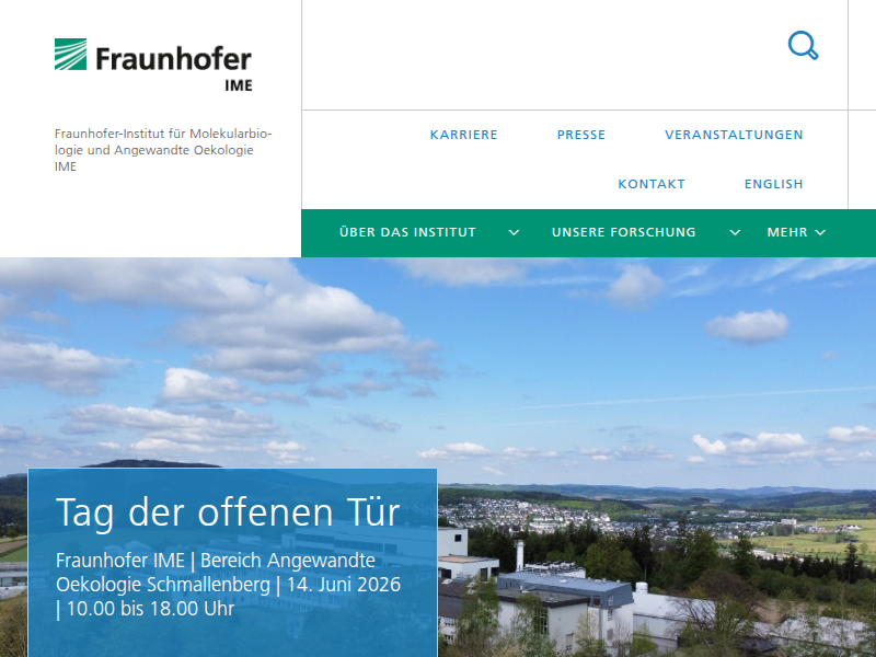 Biokonversion von Nebenströmen durch Insekten und ihr Darmmikrobiom - Fraunhofer IME
