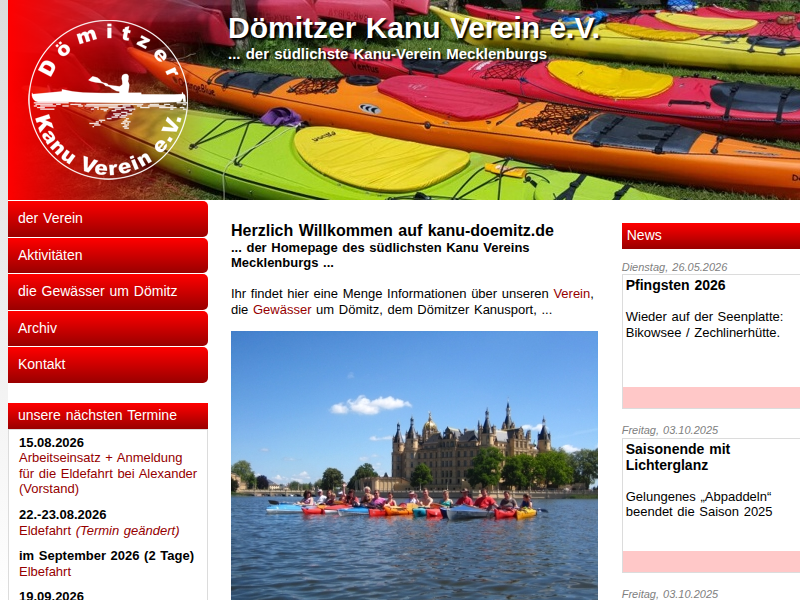 Pfingstfahrt 2023 • News • Dömitzer Kanu Verein e.V.