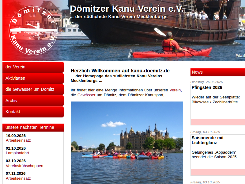 Gästepokalschießen (01.05.2004) • News • Dömitzer Kanu Verein e.V.