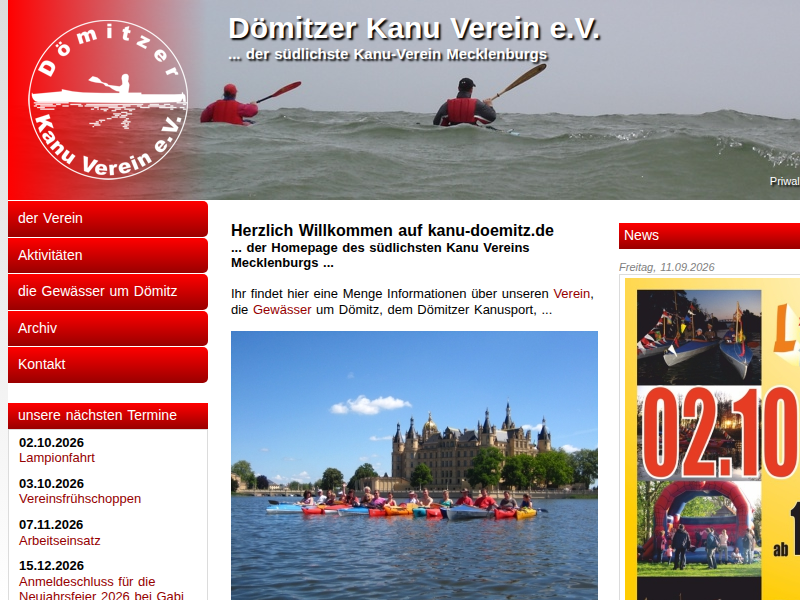 Pfingstfahrt 2005 - Plön • News • Dömitzer Kanu Verein e.V.