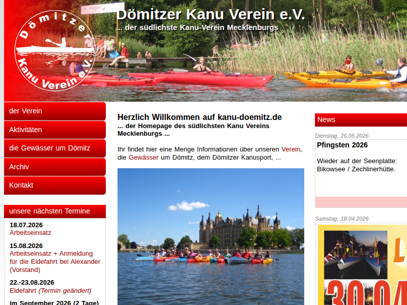 Gästepokalschießen (01.05.2004) • News • Dömitzer Kanu Verein e.V.