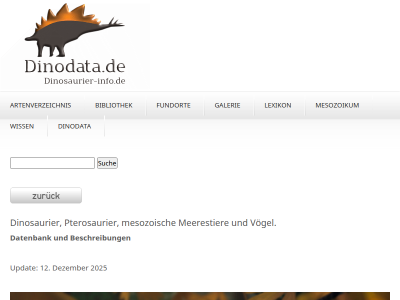 Algoasaurus bauri - Beschreibung, Dinodata.de