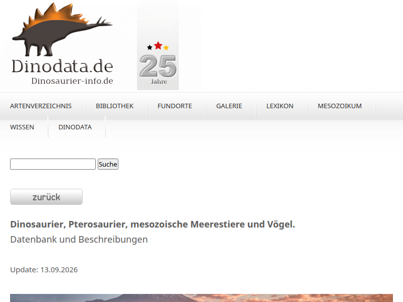 Ichthyornis dispar - Beschreibung, Dinodata.de