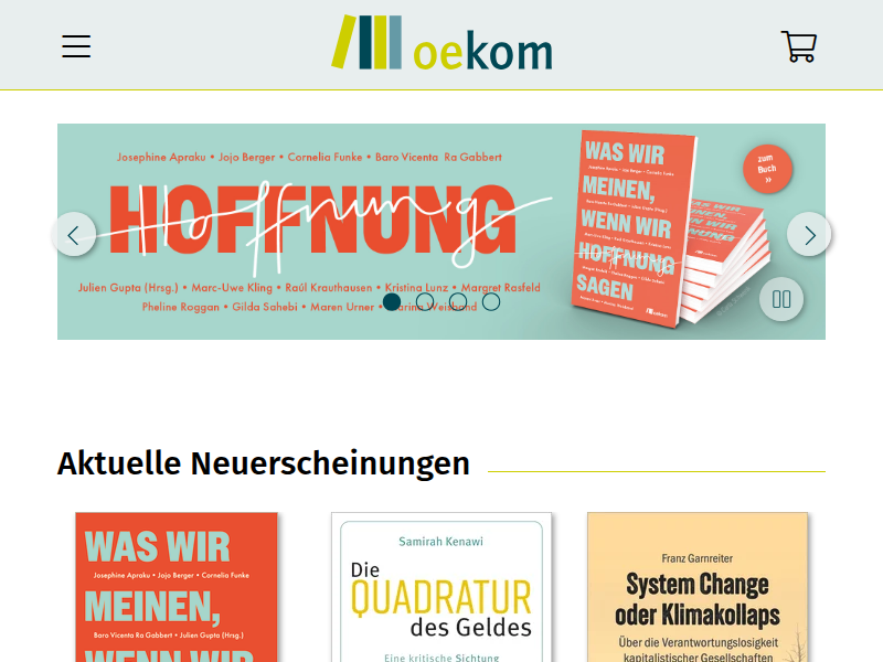 Wayne Grady | oekom verlag