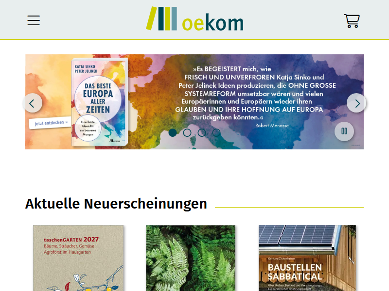 umwelt aktuell 11 - 2012 | oekom verlag