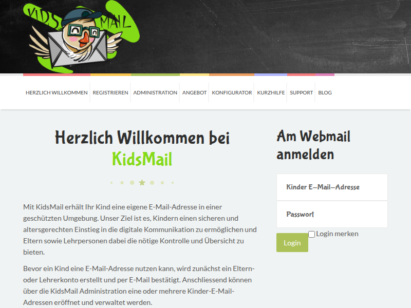 KidsMail E-Mail für Kinder - new