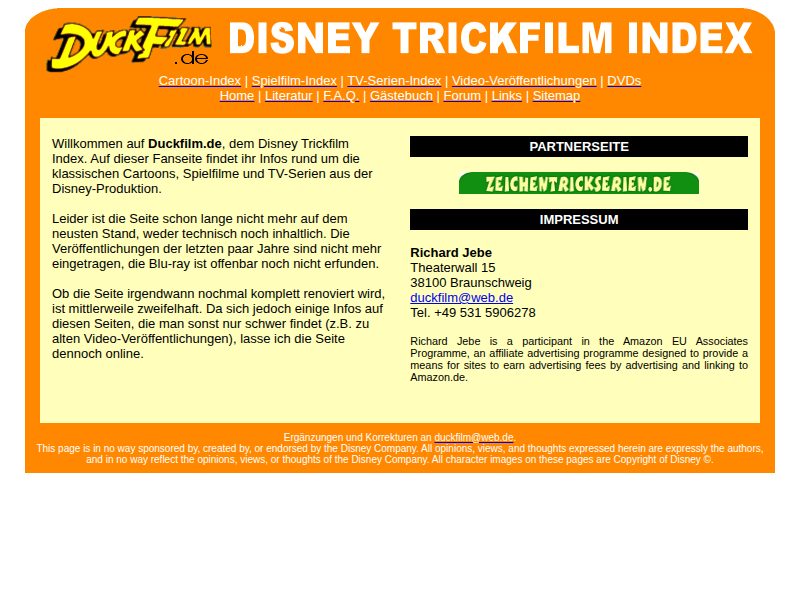 Duckfilm.de | Cartoon: The New Spirit