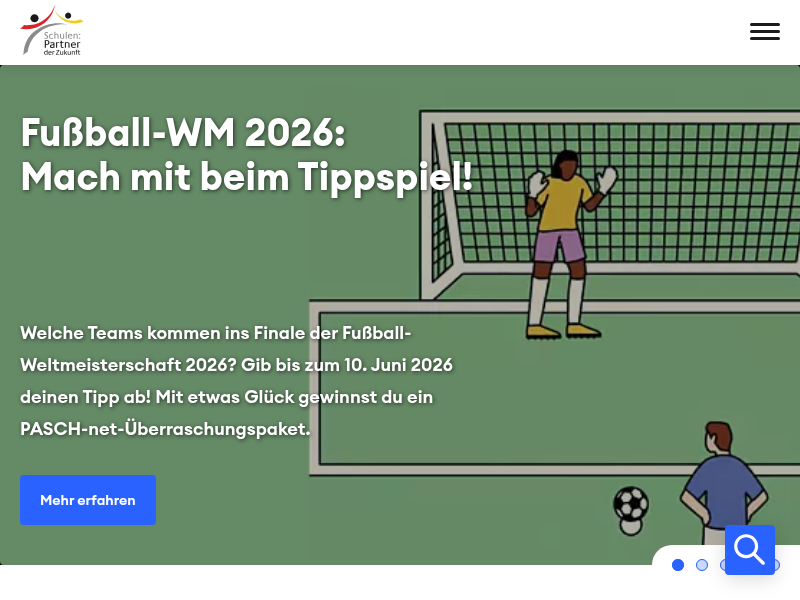 Wir sind bereit für euch! - PASCH-Initiative