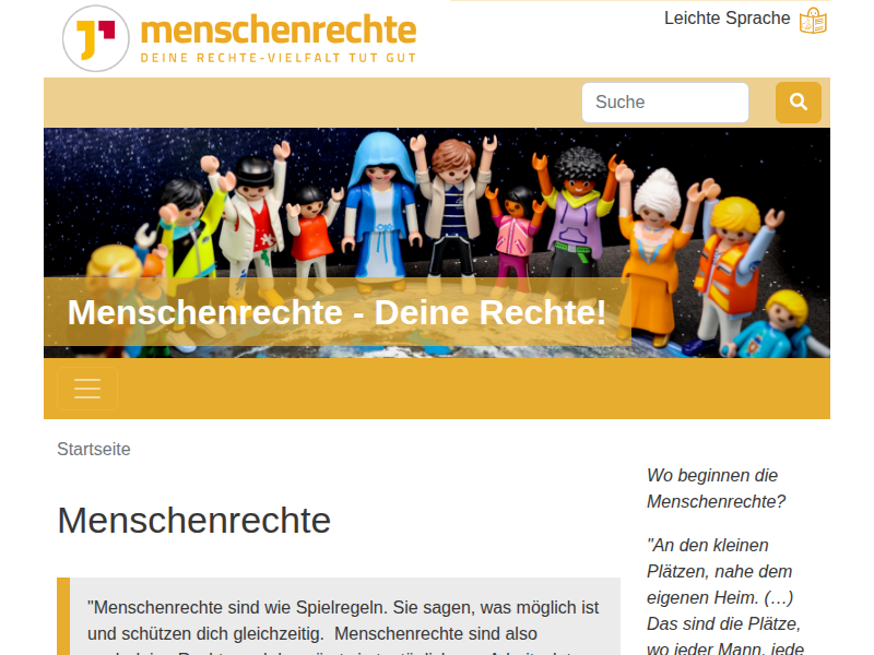 Artikel 7 - Gleichheit vor dem Gesetz - Menschenrechte