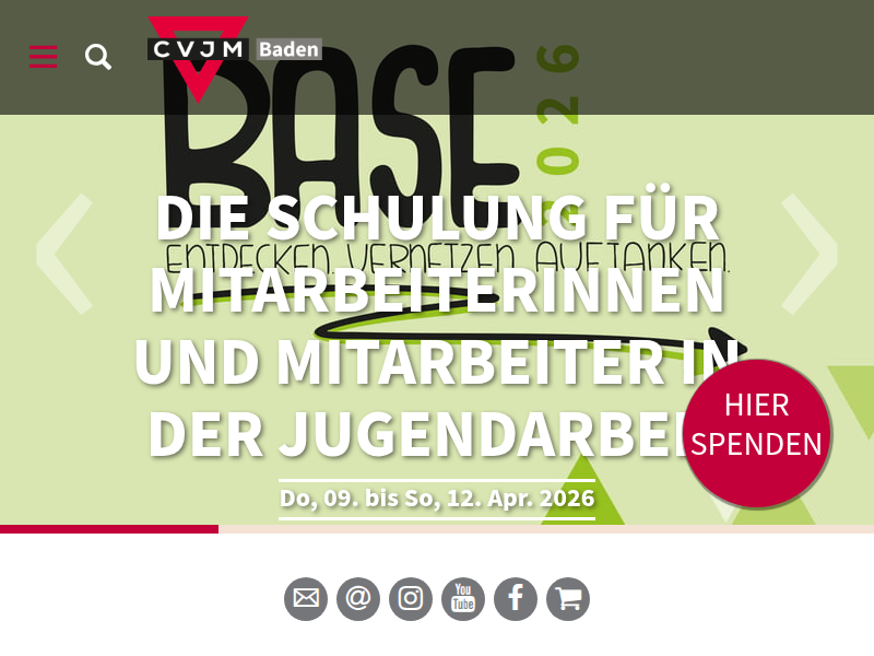 CVJM Baden - News