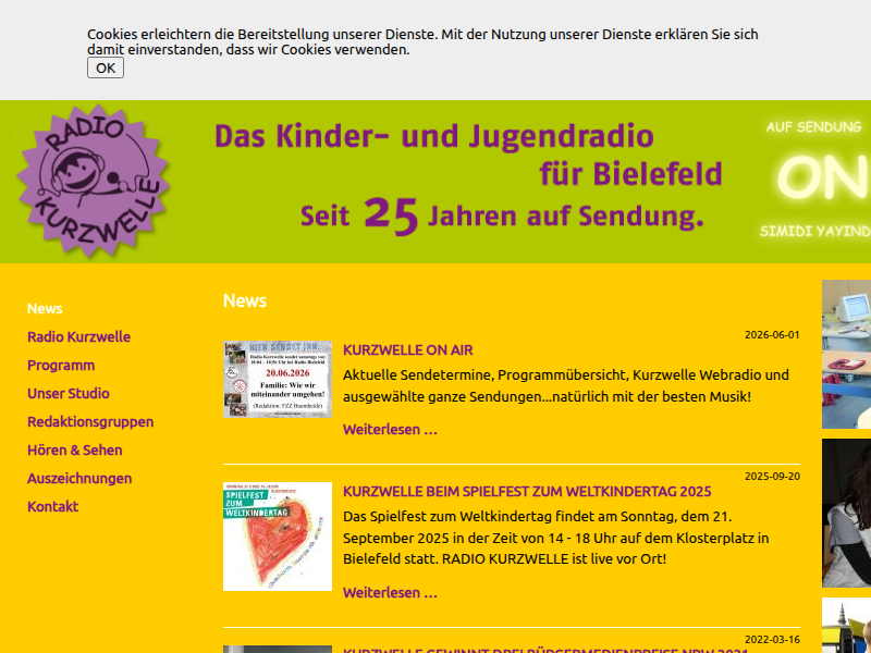 Impressum - Radio Kurzwelle