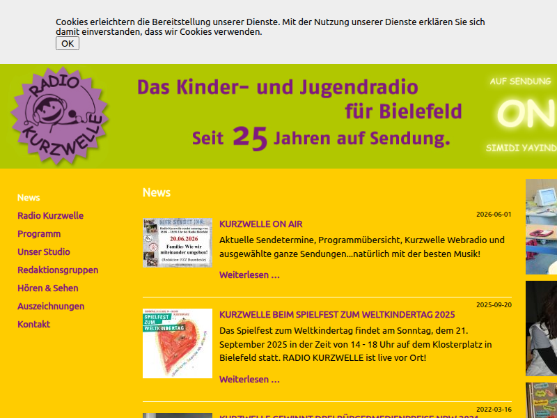 LfM Bürgermedienpreise - Radio Kurzwelle