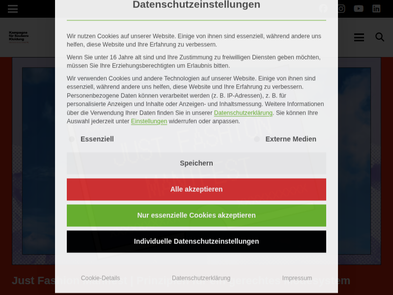 Armutslöhne bei H&M – Weltweit gehen Beschäftigte und Aktivist*innen auf die Straße - Kampagne für Saubere Kleidung | Clean Clothes Campaign Germany