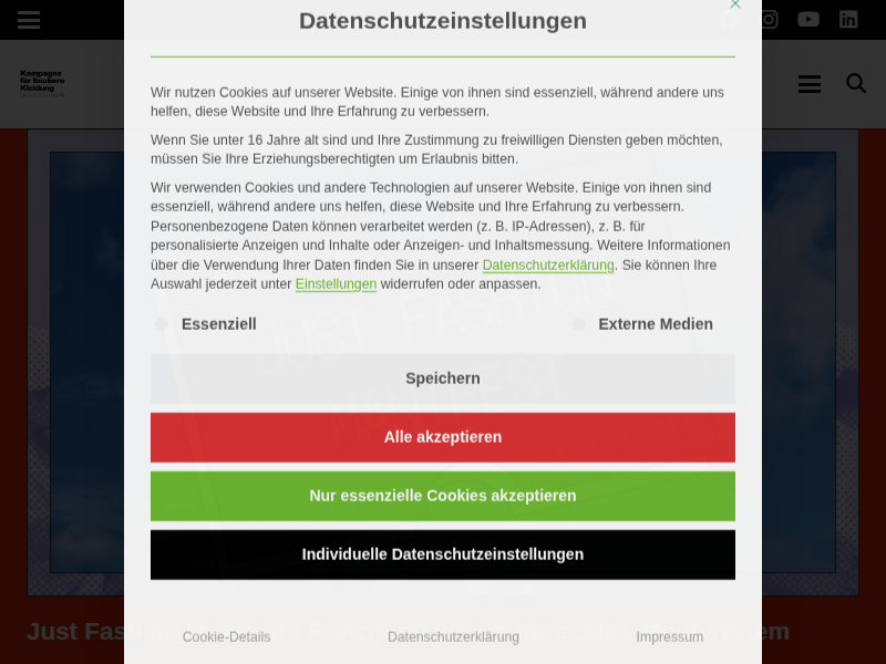 Pfau - Kampagne für Saubere Kleidung | Clean Clothes Campaign Germany