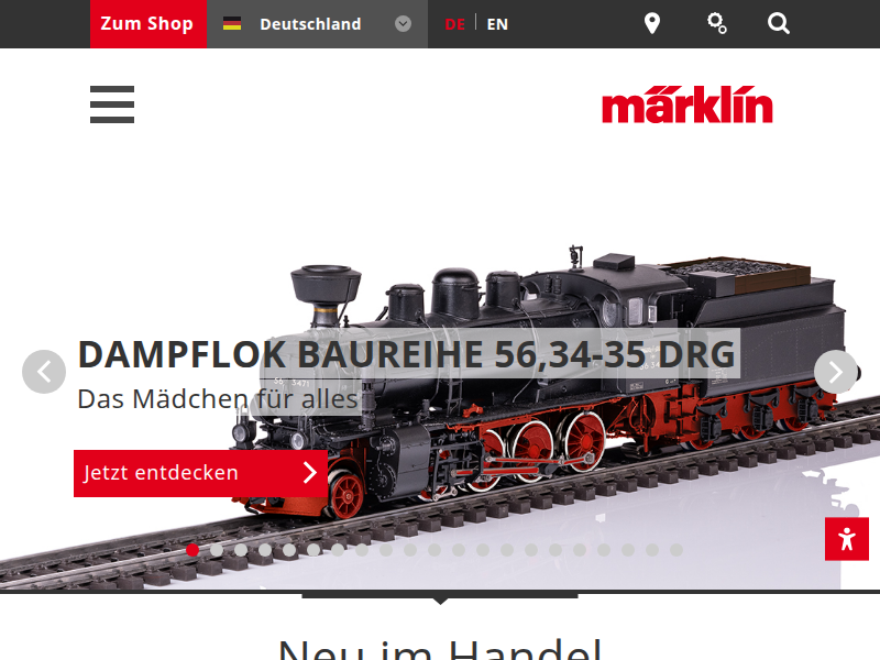 Spezial-Fett | Märklin Website DE