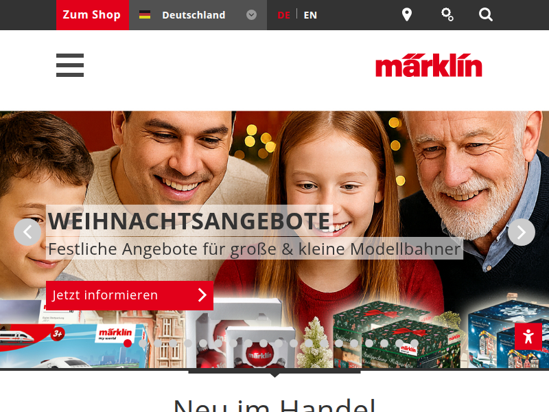 Alle Artikel | Märklin Website DE