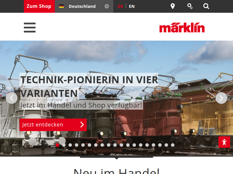 25-Jahre-Jubliäum | Märklin Website DE