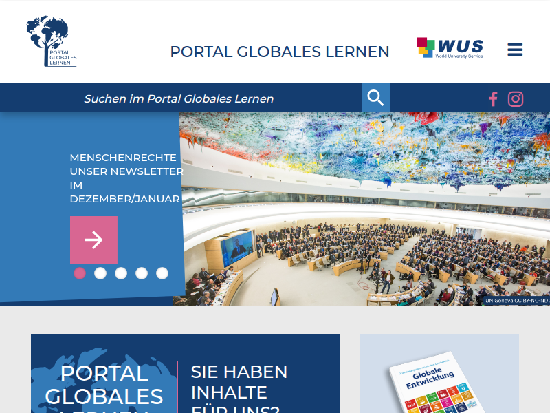 Suche | Portal Globales Lernen
