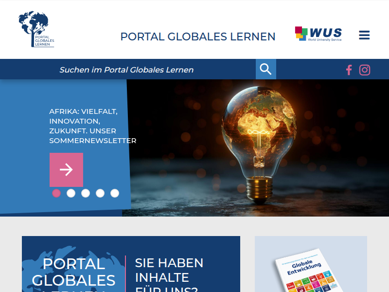 Bildungsmaterialien | Portal Globales Lernen