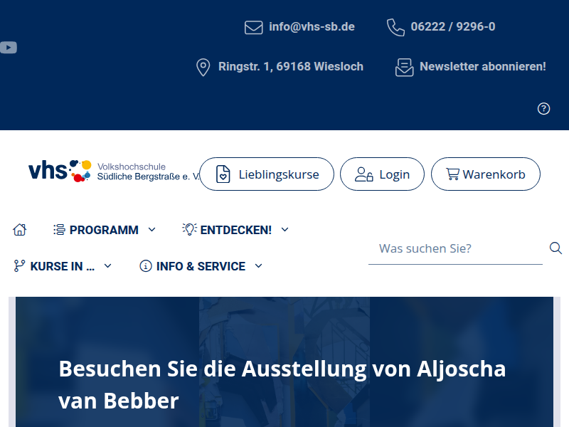 Gesellschaft - vhs Südliche Bergstraße e. V.