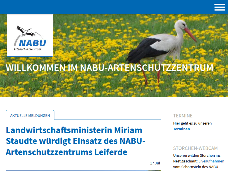 Exotische Wildtiere - NABU-Zentrum Leiferde