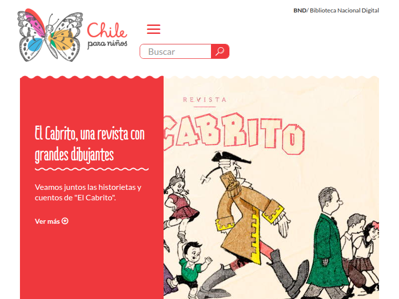 Chile en bicicleta - Chile Para Niños. Biblioteca Nacional. Chile
