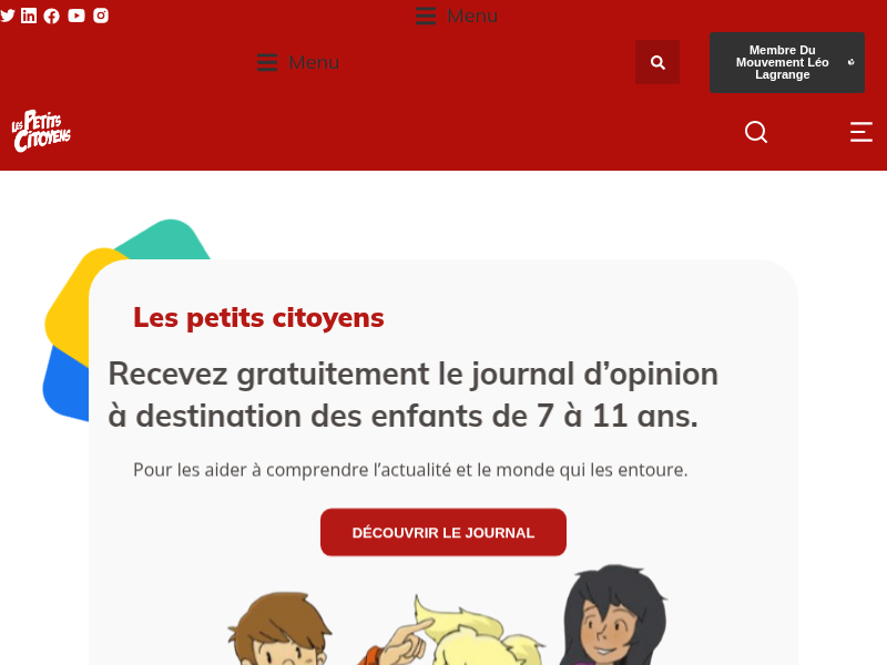 Fonds du 11 janvier - Podcast "Former l'esprit critique des plus jeunes" - Les petits citoyens