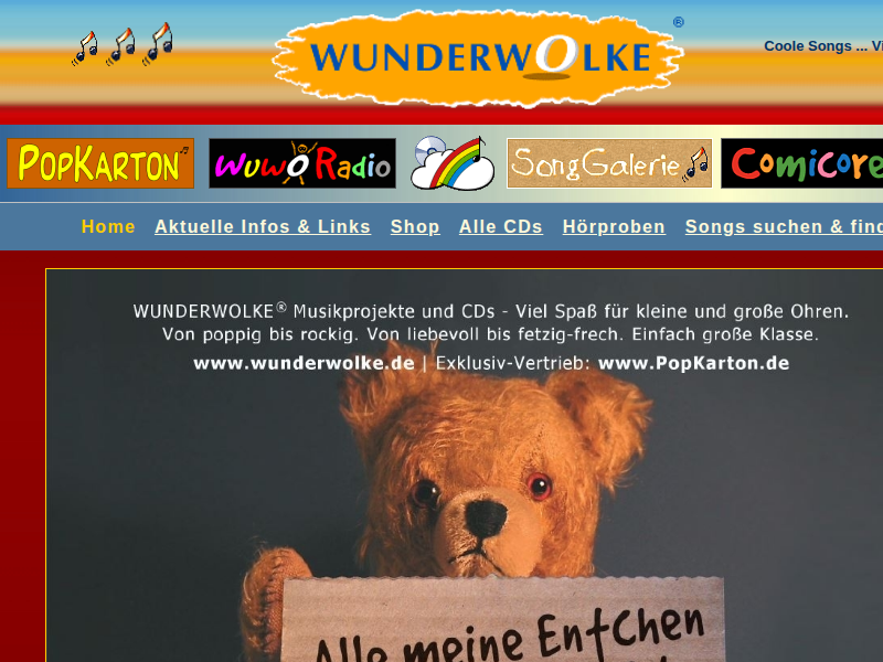 WUNDERWOLKE ® Info :: Repertoire-Bewertung & Meinung