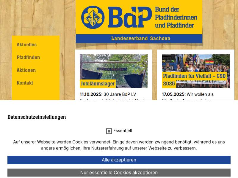 De Hermannsschlacht | Bund der Pfadfinderinnen und Pfadfinder e.V. - LV Sachsen