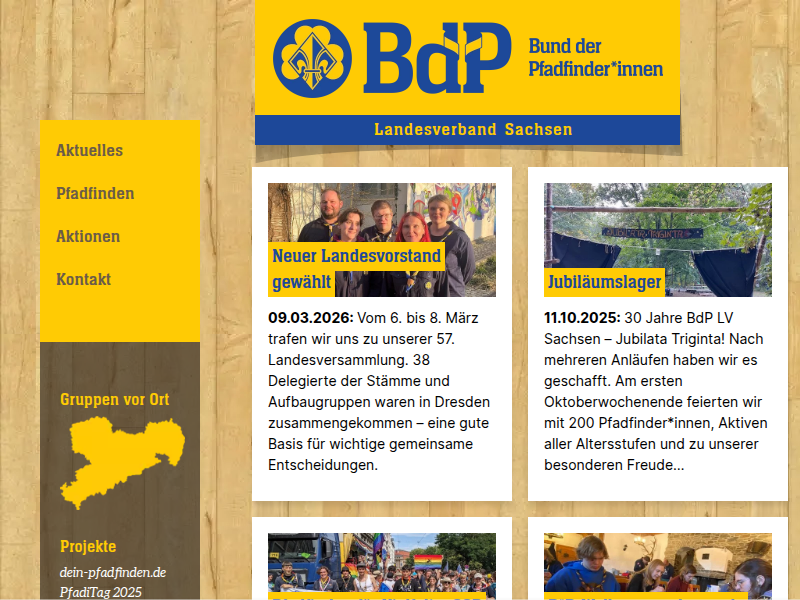 De Bärchschaft | Bund der Pfadfinderinnen und Pfadfinder e.V. - LV Sachsen