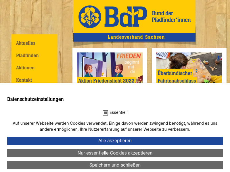 Alles neu macht der ... April | Bund der Pfadfinderinnen und Pfadfinder e.V. - LV Sachsen