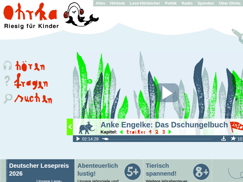 OHRKA e.V.: Wacker, der Schnarchkiesel