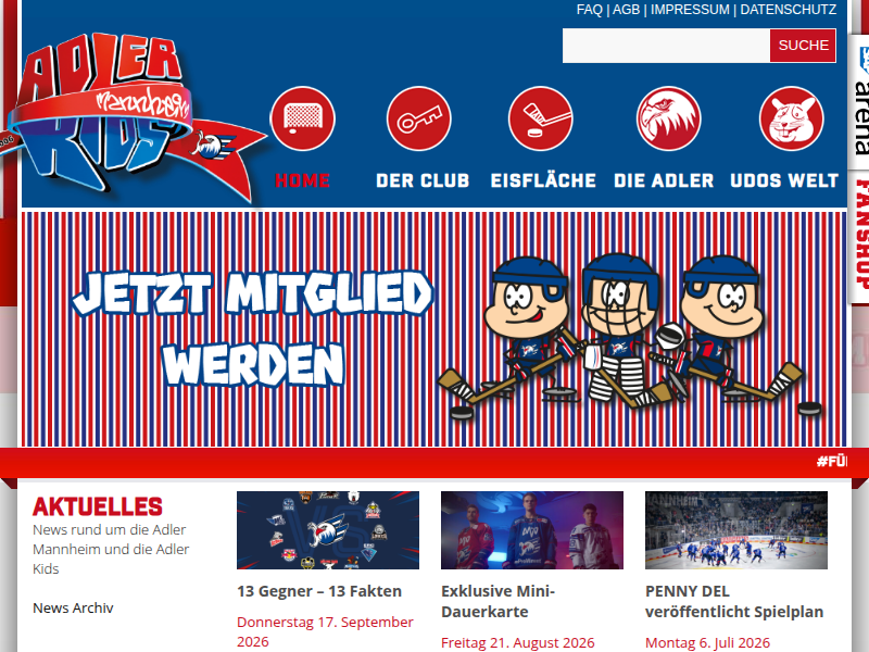 Adler Kids-Club-Pressekonferenz: Die härteste Presse der Welt - Adler Kids Mannheim