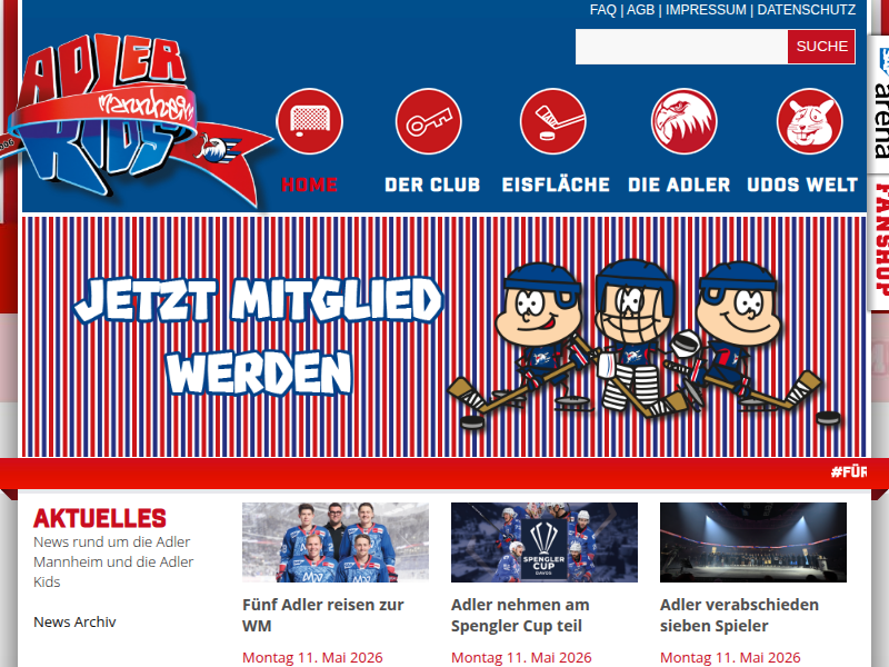 Jungadler sind Deutscher Meister - Adler Kids Mannheim