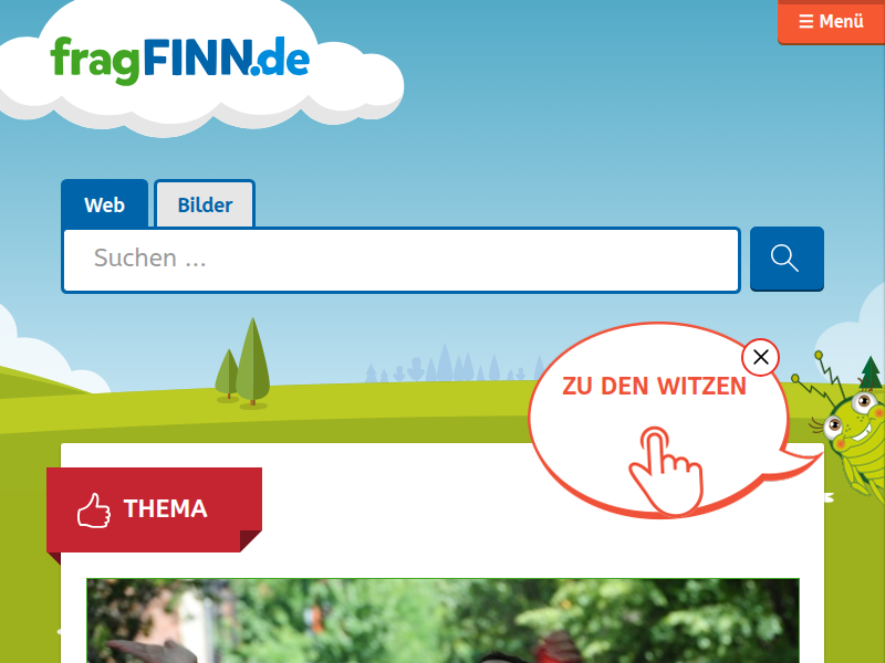 fragFINN - die Suchmaschine für Kinder