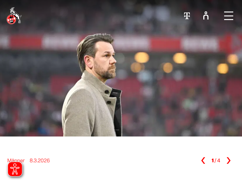 Personalupdate: Stürmer fehlt zum Wochenstart | 1. FC Köln