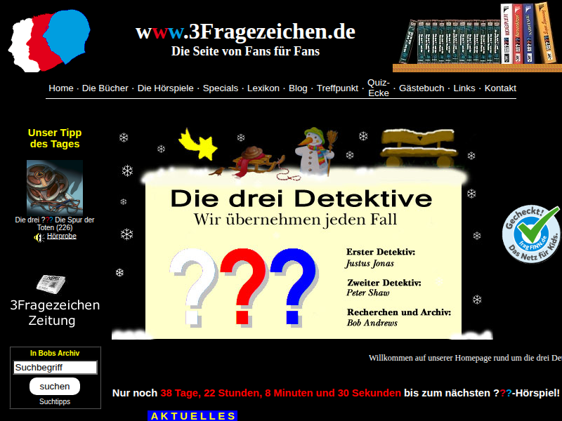 3Fragezeichen.de - Hörspiele - und der Automarder