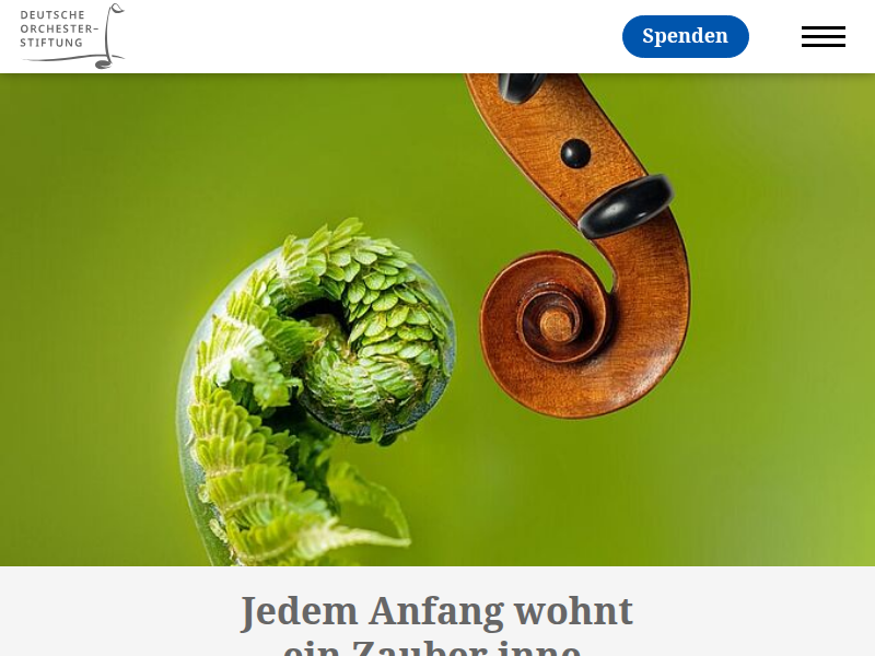 Deutsche Orchesterstiftung: Gesamtschule Brand, Aachen