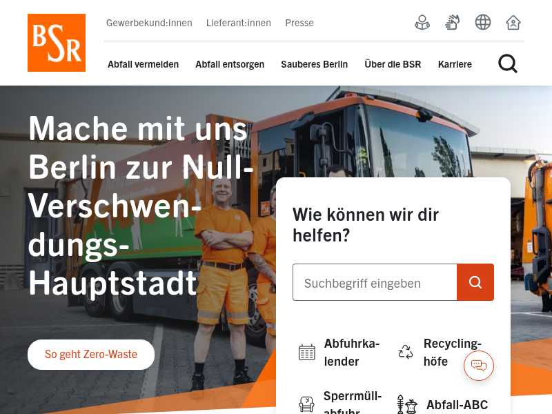 Berliner:innen lieben die BSR