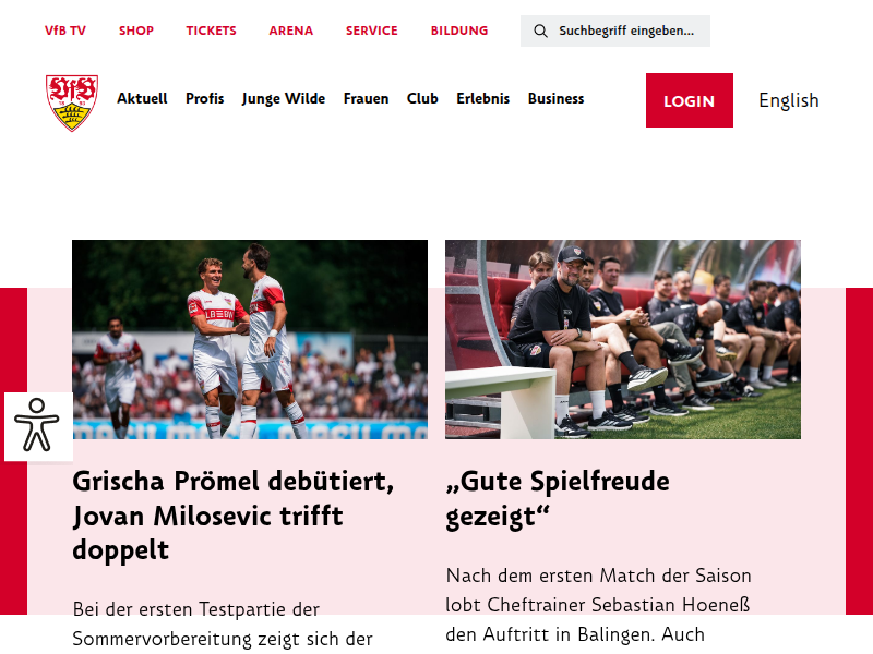 VfB Stuttgart | Der VfB ist in Lostopf eins