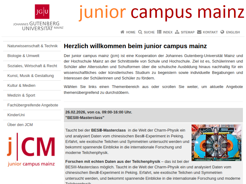 Geoinformatik und Vermessung | junior campus mainz