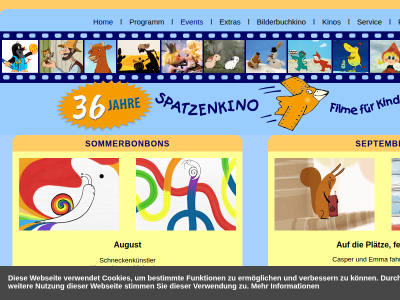 Spatzenkino.de – Projekt