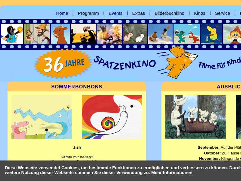 Spatzenkino.de – Kinos
