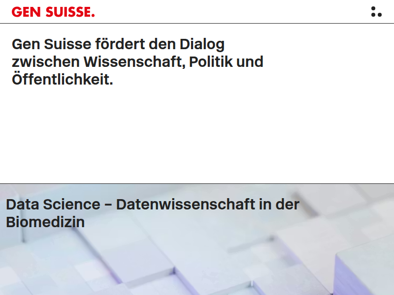 News Forschung an Organoiden | Gen Suisse