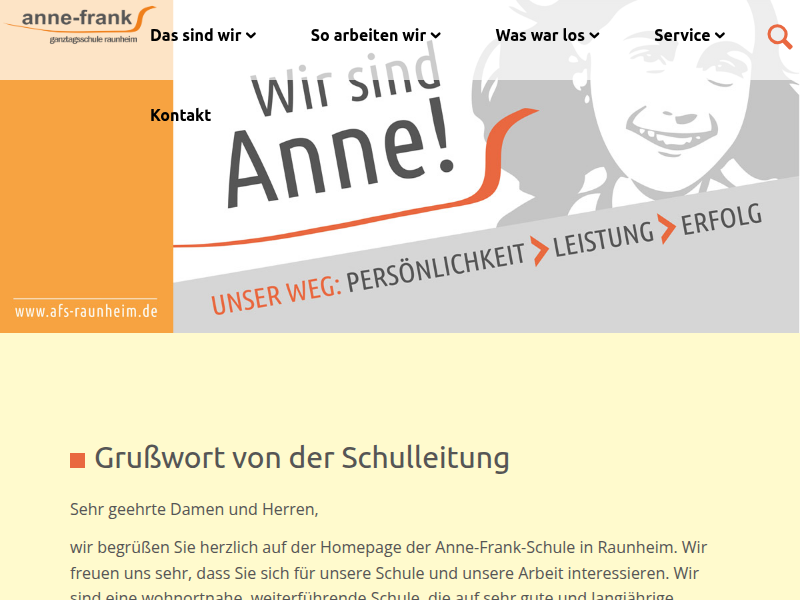 Projekt „Klimawandel“ - Anne-Frank-Schule Raunheim