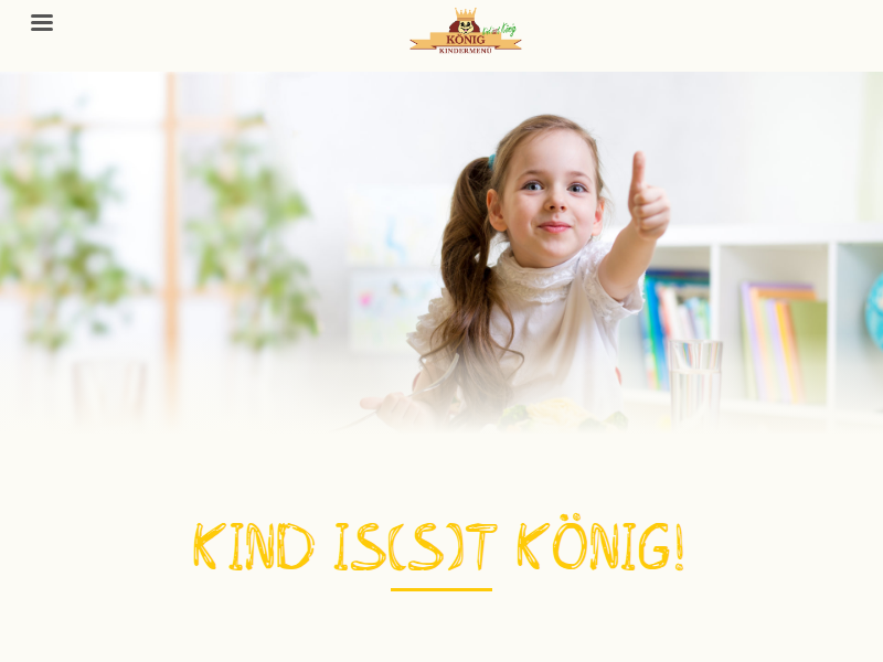 AGB | Kindermenü König
