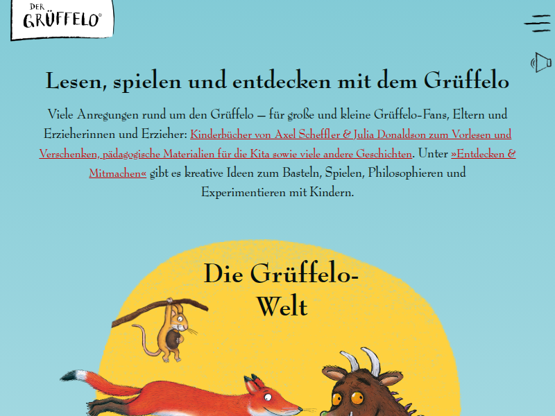 Der Grüffelo - Die Grüffelo-Welt