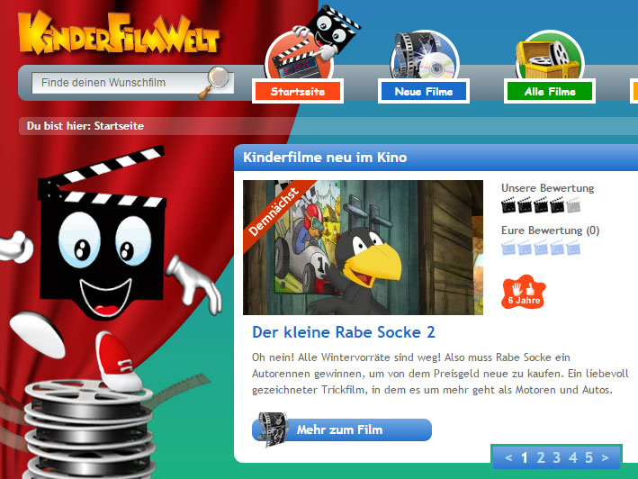 Screenshot von https://www.kinderfilmwelt.de/index.php/de/