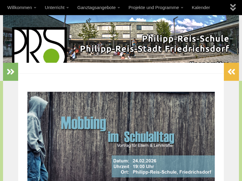 Musik, die Hoffnung gibt – Philipp-Reis-Schule