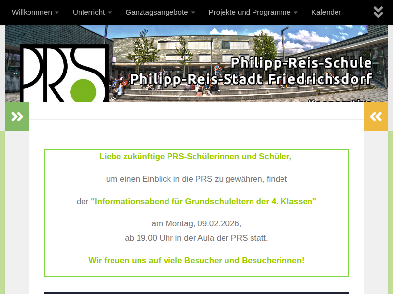 Fernsehstudio mit englischen Schauspielern in der Studiobühne – Philipp-Reis-Schule